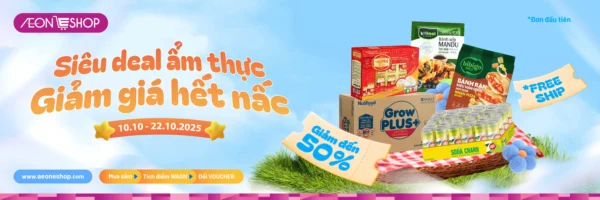 AEON SHOP – Siêu Deal Ẩm Thực giá giảm hết nấc