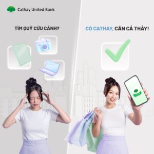 Cathay United Bank iOS – Mở tài khoản ngân hàng online