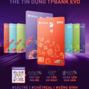 EvoCard – Mở thẻ tín dụng online dễ dàng