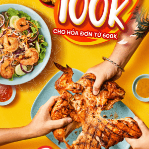 Chickita giảm giá 100K - ưu đãi hấp dẫn