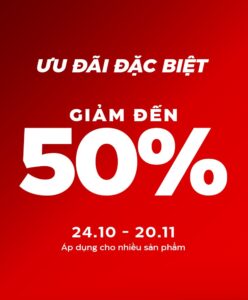 Supersports sale cuối năm giảm đến 60%