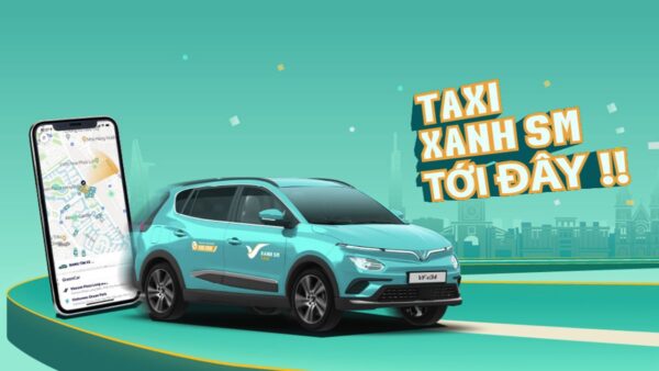 Taxi Xanh SM hãng taxi điện đầu tiên tại Việt Nam